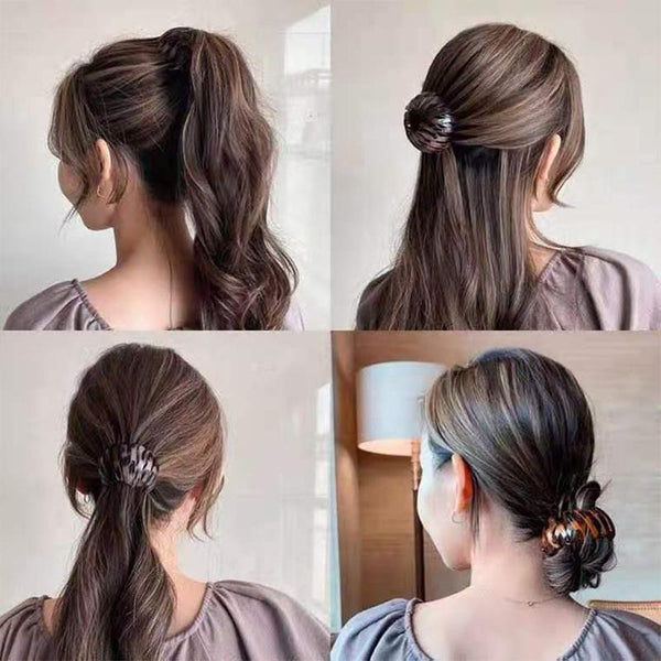 Lazy Bird's Nest Plate Hairpin - Kivo Store