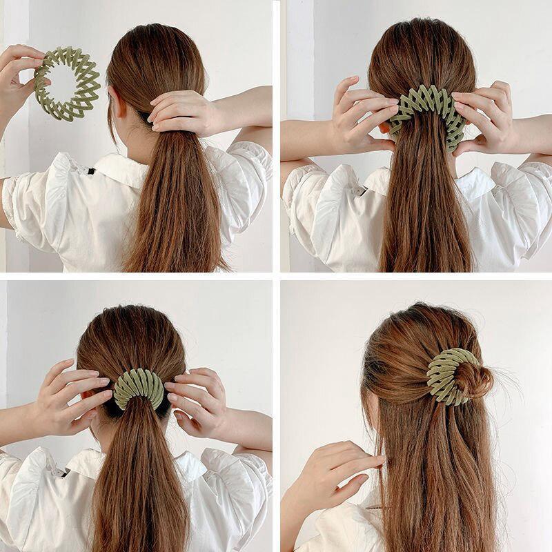 Lazy Bird's Nest Plate Hairpin - Kivo Store