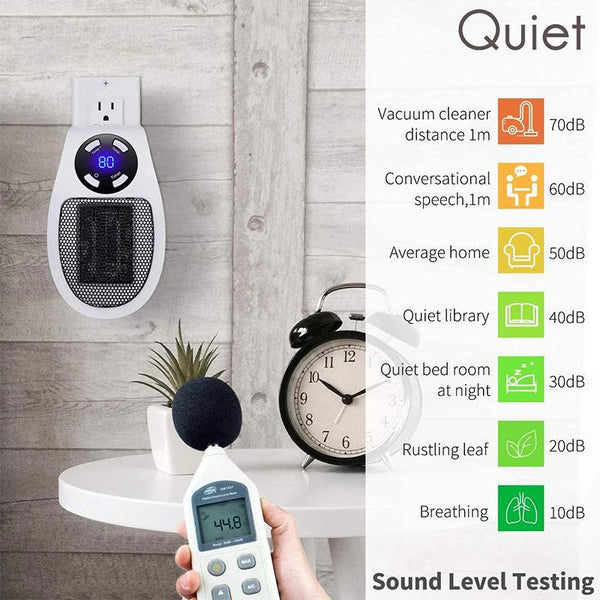 Best Compact Heater Wall Outlet Electric Heater - Kivo Store