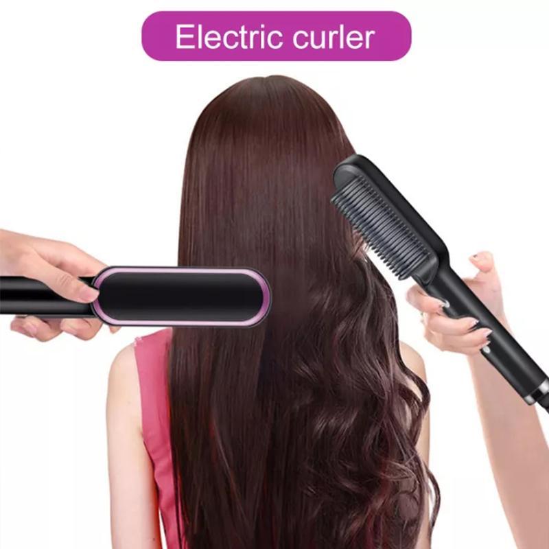 Hair Straightener Brush - Kivo Store
