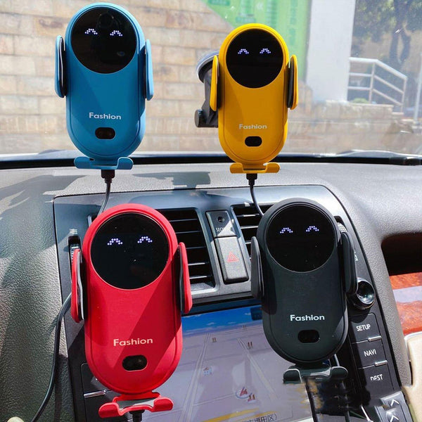Smart Wireless Auto-Sensing Car Phone Holder Charger - Kivo Store
