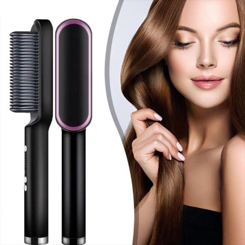 Hair Straightener Brush - Kivo Store