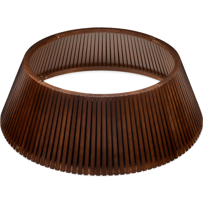 Christmas Tree Collar, Solid Wood Slatted Tree Accessory - 42in - Kivo Store