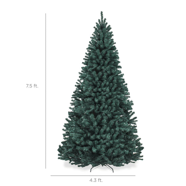 Unlit Artificial Blue Spruce Christmas Tree, w/Easy Assembly - Kivo Store