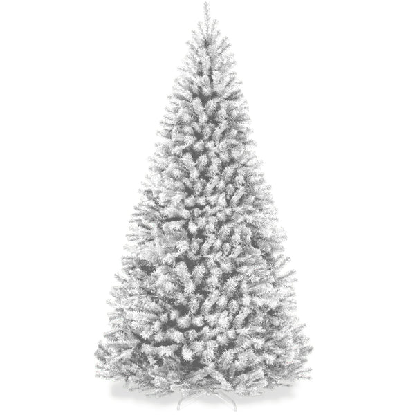 Unlit Artificial White Spruce Christmas Tree, w/Easy Assembly - Kivo Store