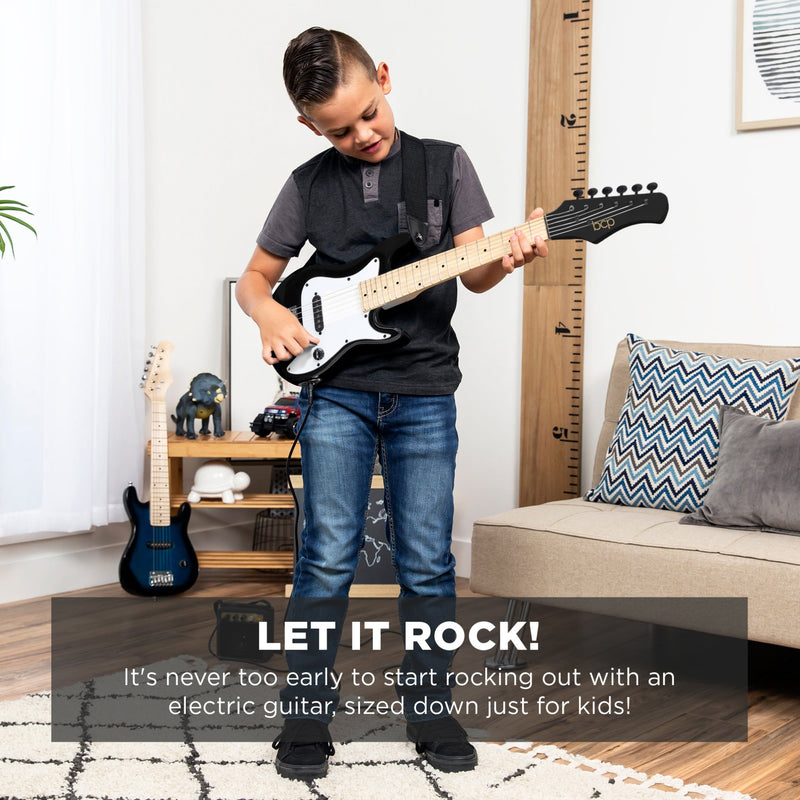 Kids Electric Guitar Beginner Starter Kit w/ 5W Amplifier - 30 in - Kivo Store