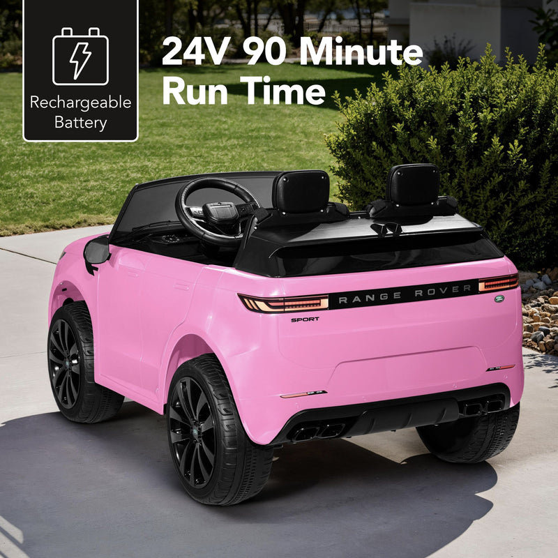 24V 2-Seater Licensed Range Rover Sport Ride-On Car w/ Parent Control - Kivo Store