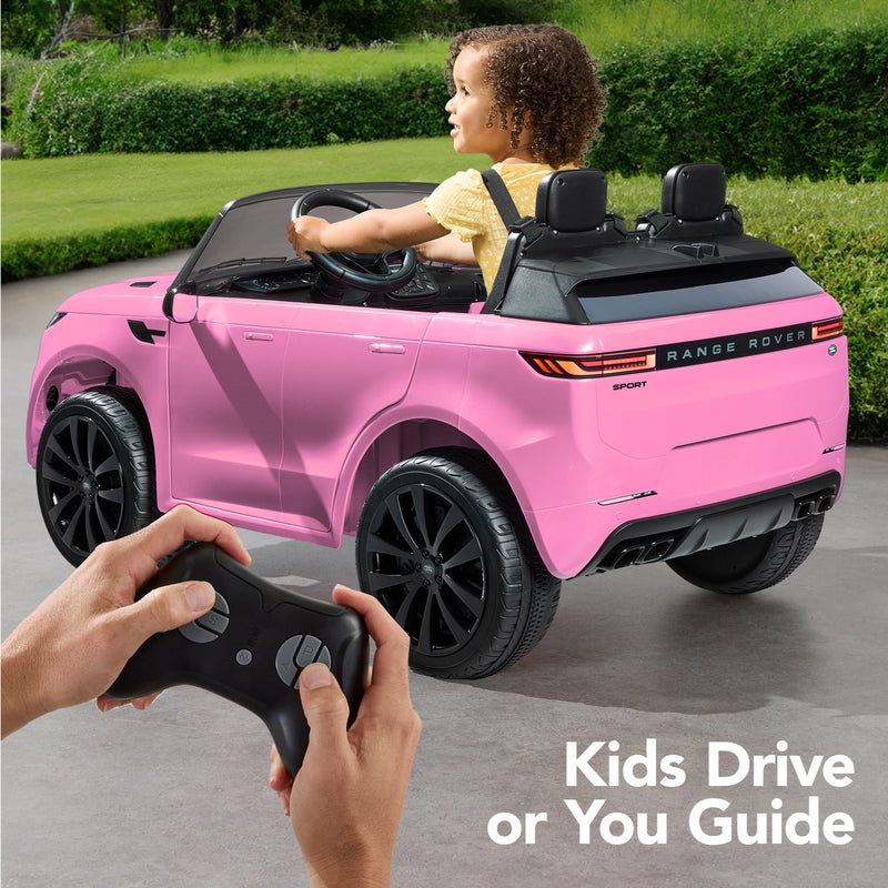 24V 2-Seater Licensed Range Rover Sport Ride-On Car w/ Parent Control - Kivo Store
