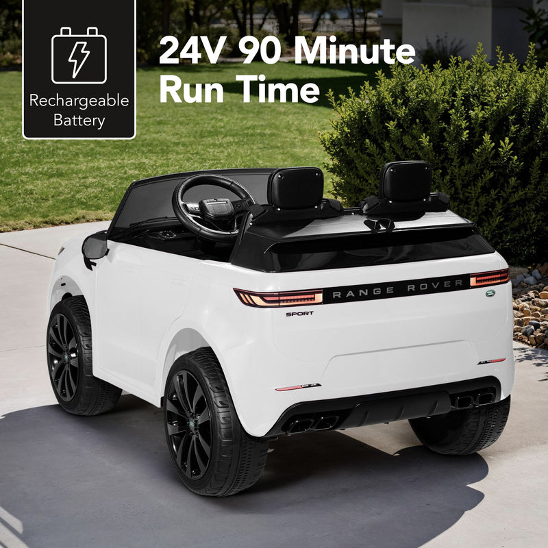 24V 2-Seater Licensed Range Rover Sport Ride-On Car w/ Parent Control - Kivo Store