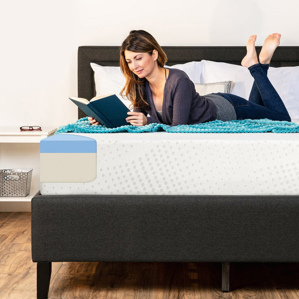 10in Dual Layered Mattress w/ Gel Memory Foam - Kivo Store