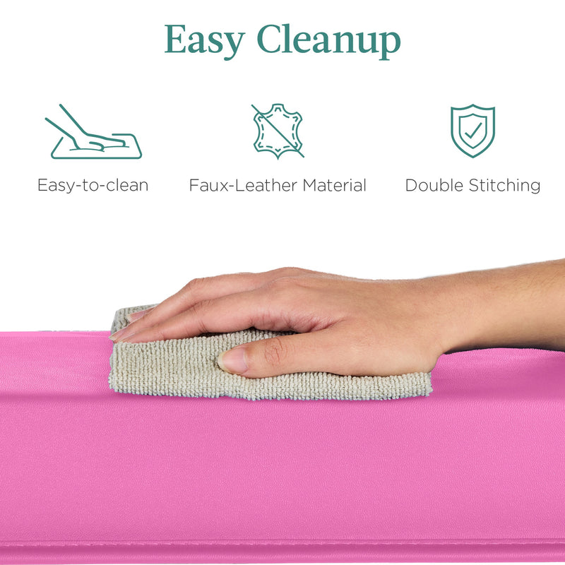 Folding Floor Balance Beam for Gymnastics Practice, Exercise - 8ft