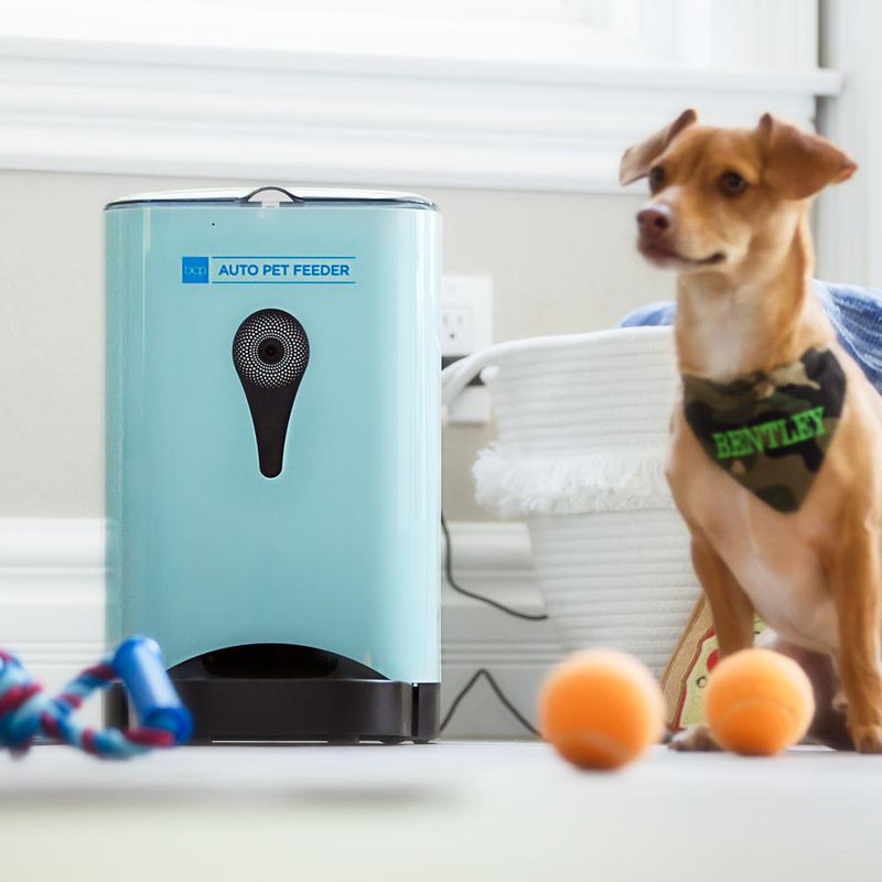 4.5L Smart Automatic Pet Feeder w/ Camera, App, Portion Control, 2-Way Audio - Kivo Store