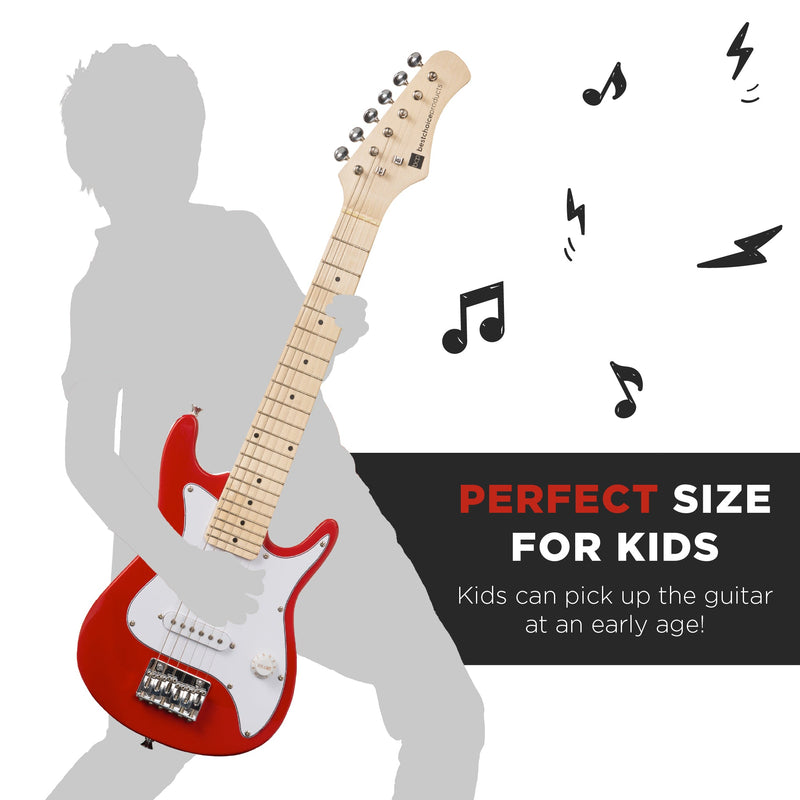 Kids Electric Guitar Beginner Starter Kit w/ 5W Amplifier - 30 in - Kivo Store