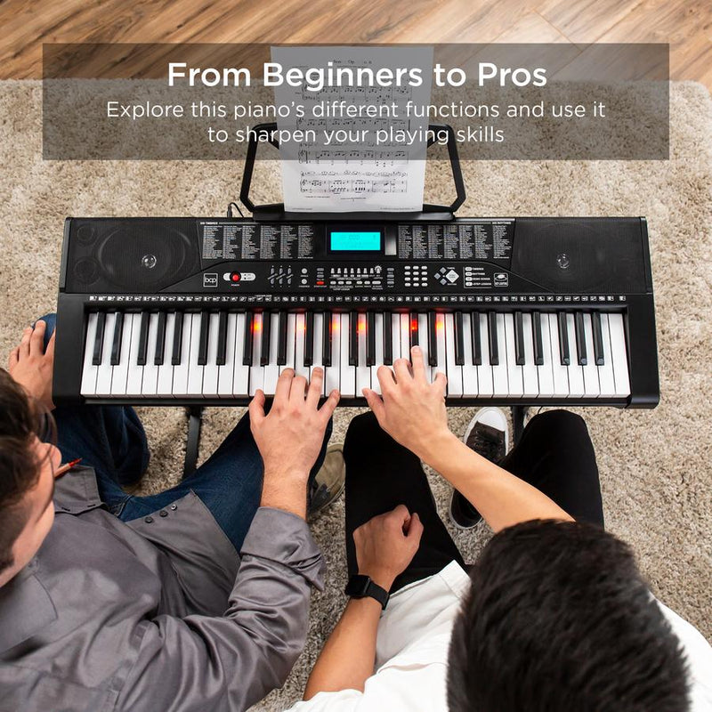 61-Key Beginners Electronic Keyboard Piano Set For Teenagers & Adults - Kivo Store