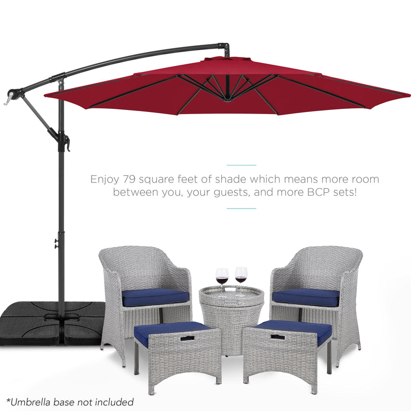 Offset Hanging Patio Umbrella - 10ft - Kivo Store