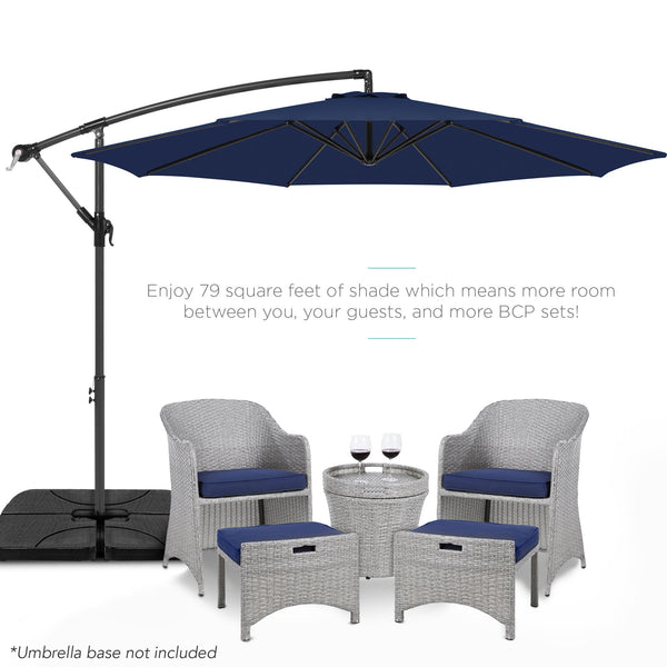 Offset Hanging Patio Umbrella - 10ft - Kivo Store