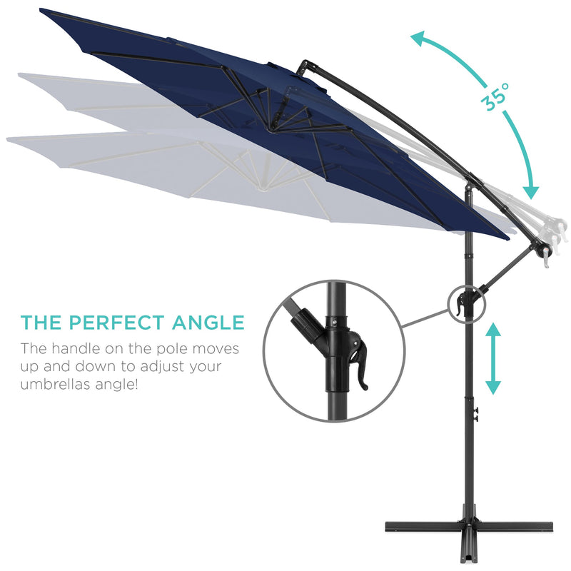 Offset Hanging Patio Umbrella - 10ft - Kivo Store