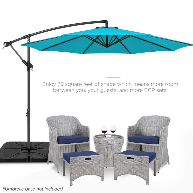 Offset Hanging Patio Umbrella - 10ft - Kivo Store