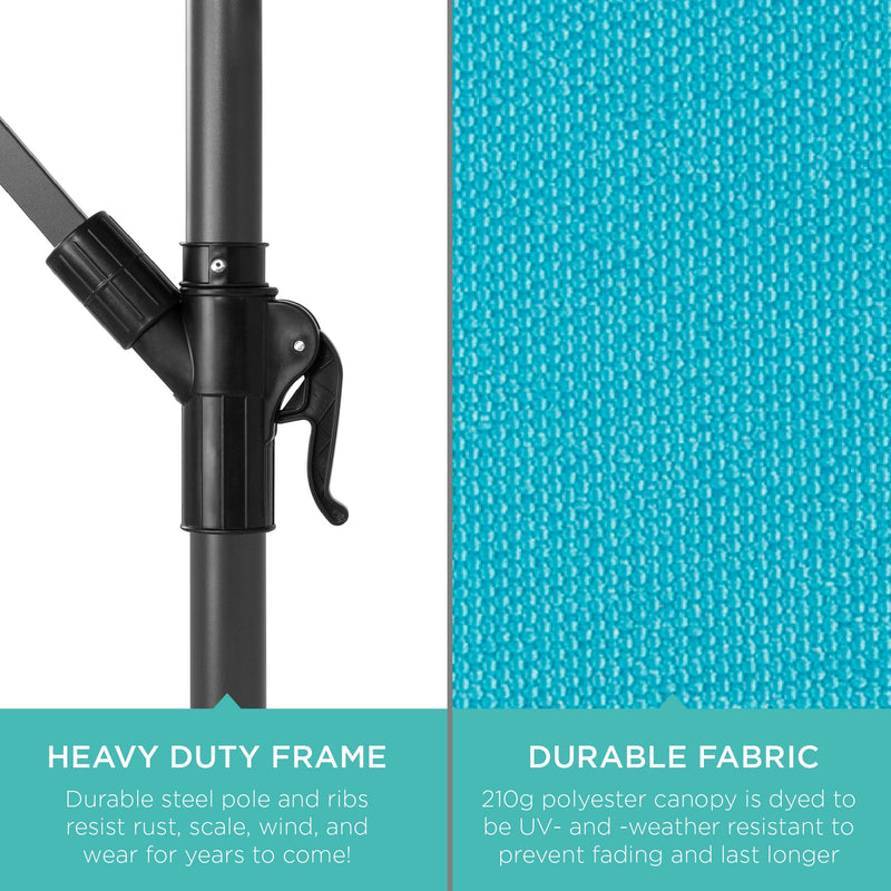 Offset Hanging Patio Umbrella - 10ft - Kivo Store