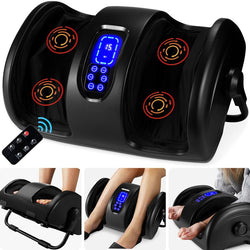 Reflexology Shiatsu Foot Massager w/ High-Intensity Rollers, Remote Control - Kivo Store