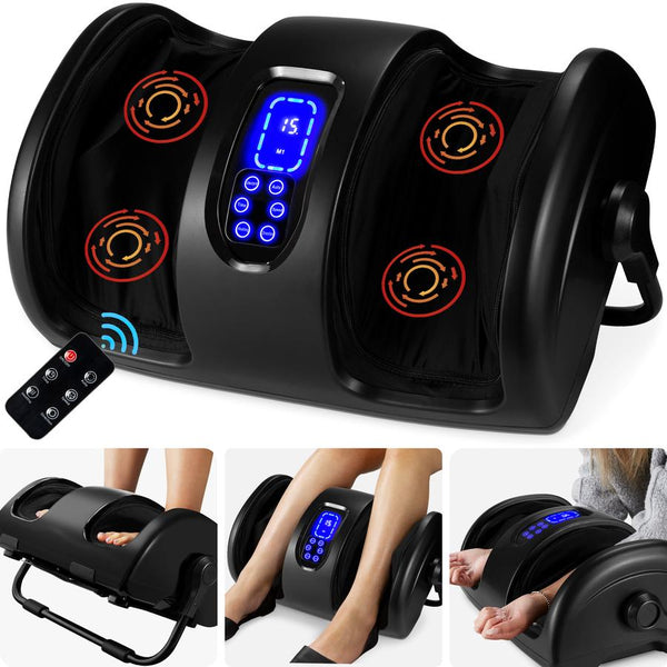 Reflexology Shiatsu Foot Massager w/ High-Intensity Rollers, Remote Control - Kivo Store