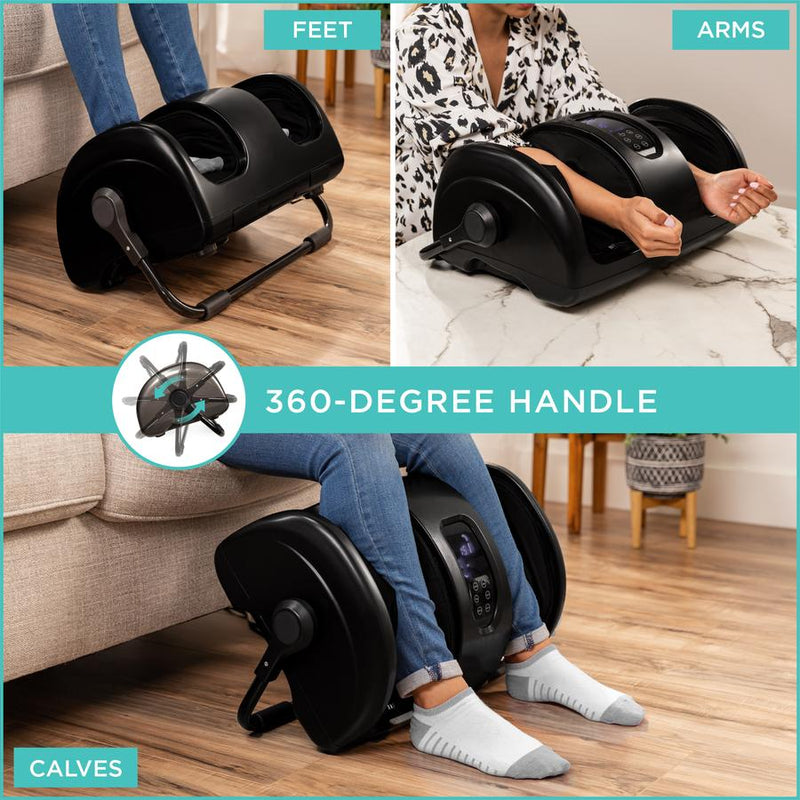 Reflexology Shiatsu Foot Massager w/ High-Intensity Rollers, Remote Control - Kivo Store