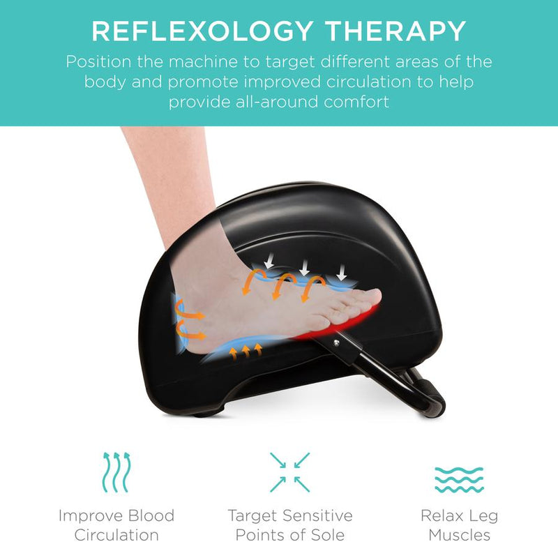 Reflexology Shiatsu Foot Massager w/ High-Intensity Rollers, Remote Control - Kivo Store