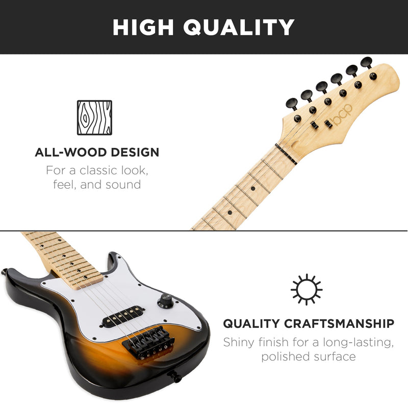 Kids Electric Guitar Beginner Starter Kit w/ 5W Amplifier - 30 in - Kivo Store