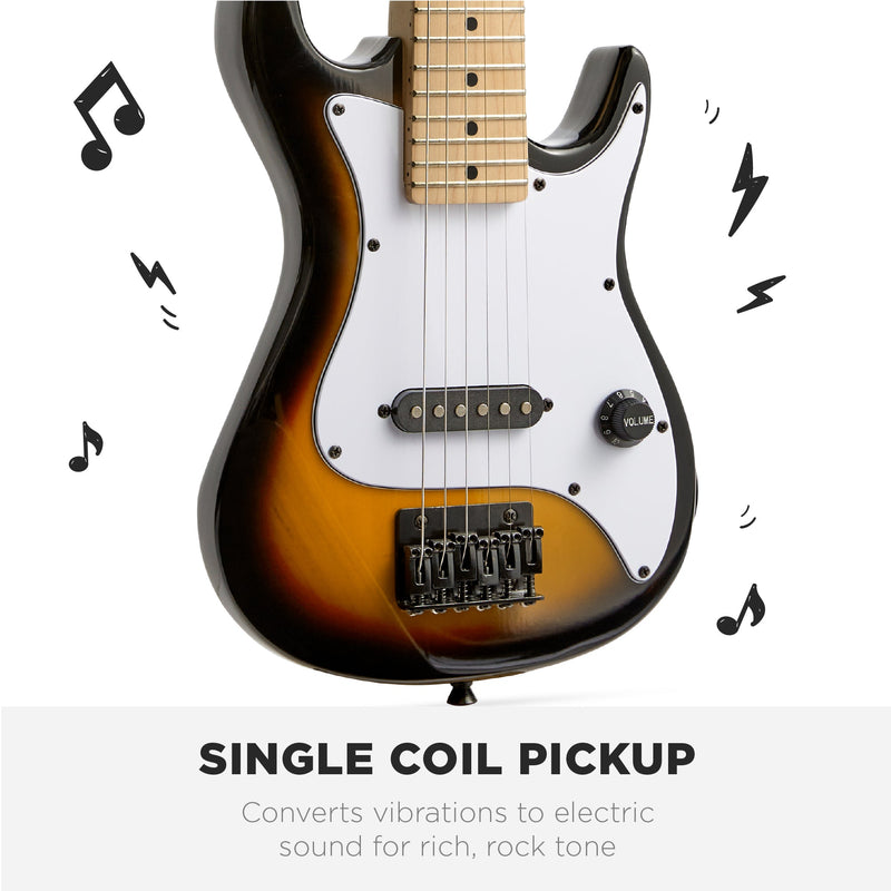 Kids Electric Guitar Beginner Starter Kit w/ 5W Amplifier - 30 in - Kivo Store