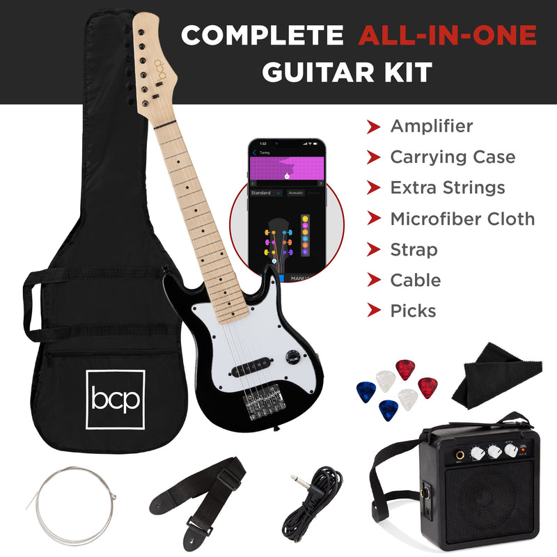 Kids Electric Guitar Beginner Starter Kit w/ 5W Amplifier - 30 in - Kivo Store