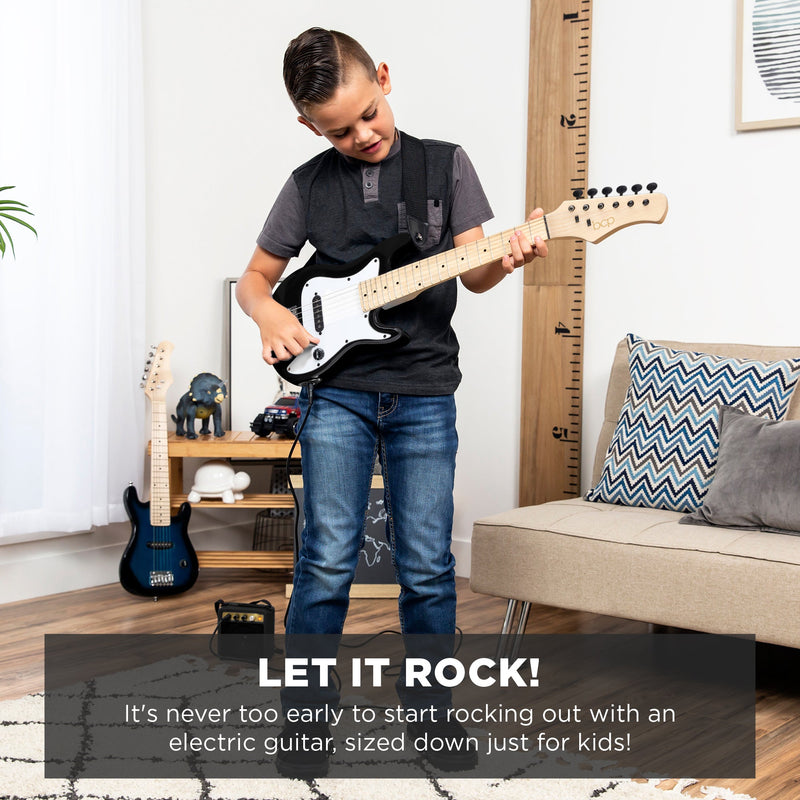 Kids Electric Guitar Beginner Starter Kit w/ 5W Amplifier - 30 in - Kivo Store