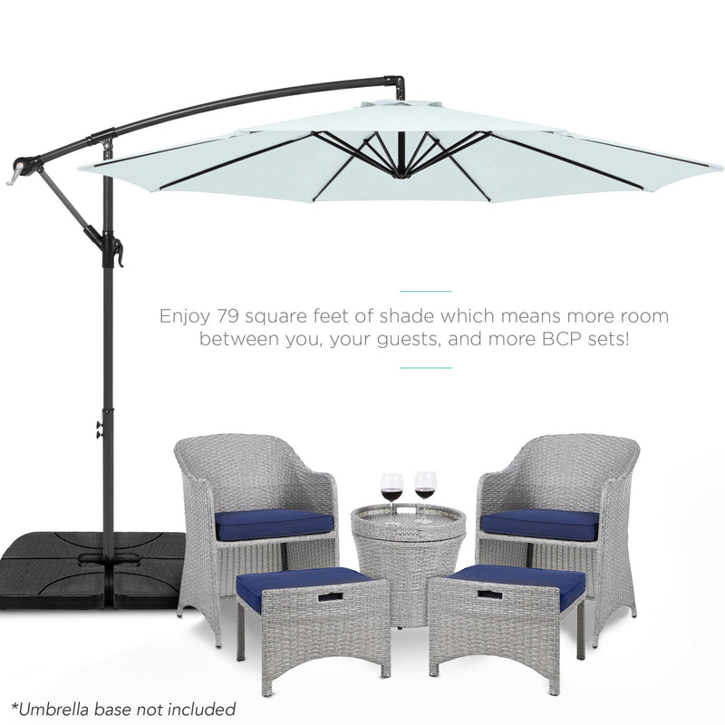 Offset Hanging Patio Umbrella - 10ft - Kivo Store
