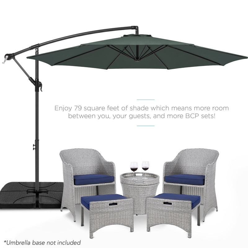 Offset Hanging Patio Umbrella - 10ft - Kivo Store