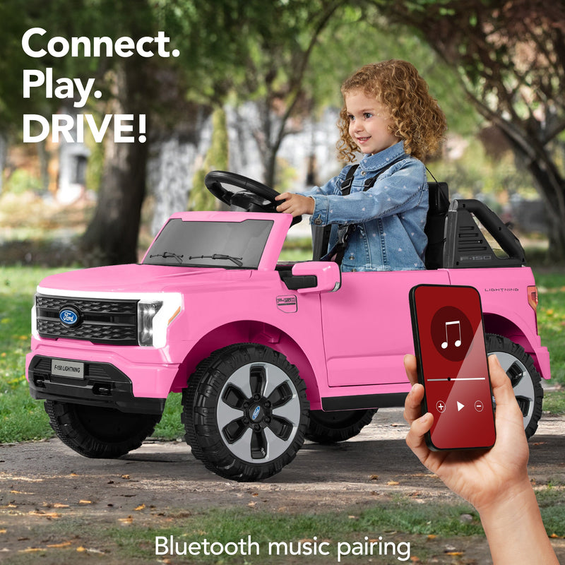 12V Kids Ride On Car Officially Licensed Ford Lightning w/ Remote, 2 Speeds