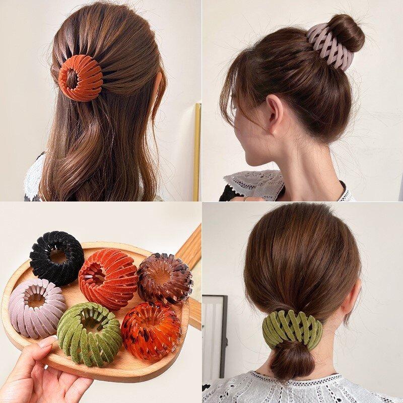 Lazy Bird's Nest Plate Hairpin - Kivo Store