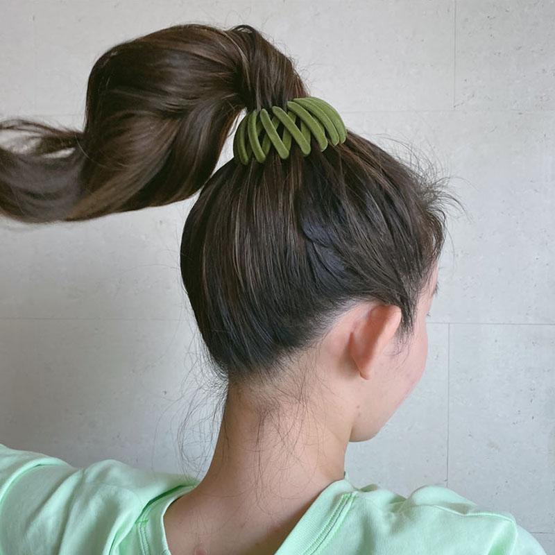 Lazy Bird's Nest Plate Hairpin - Kivo Store