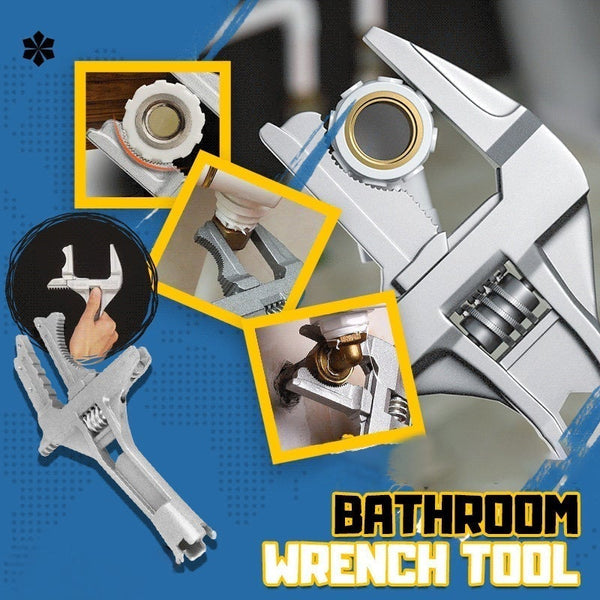 Multifunctional Bathroom Wrench Tool - Kivo Store